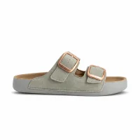 Lena Stone Womens Slippers - Orthopedic, Lightweight, Non-Slip Sole