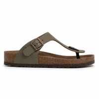 Parmak Arası Freistep Unisex Terlik – Haki