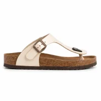Parmak Arası Freistep Unisex Terlik – Bej