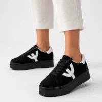 Ella Kadın Premium Sneaker - Siyah
