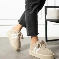 Monte Womens Sneaker Premium - Beige