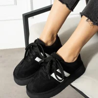 Monte Womens Sneaker Premium - Black