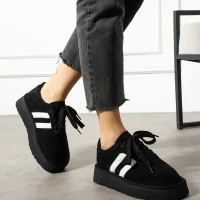 Monte Womens Sneaker Premium - Black