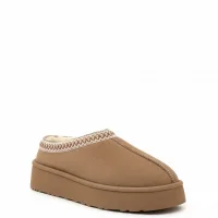 Tazzy Classic Suede Furry Womens Boot - Mink
