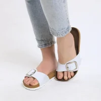 Tek Toka Terlik - Beyaz