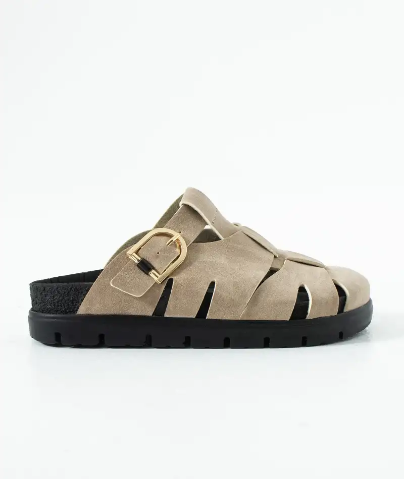 Arven Premium Örümcek Model Terlik - Bej