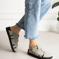 Arven Premium Örümcek Model Terlik - Gri