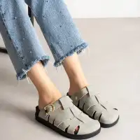 Arven Premium Örümcek Model Terlik - Gri