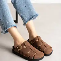 Arven Premium Örümcek Model Terlik - Taba