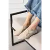 Viona Minimal Kadın Günlük Babet – Bej