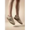 Nova Spor Gum Taban Günlük Sneaker - Bej