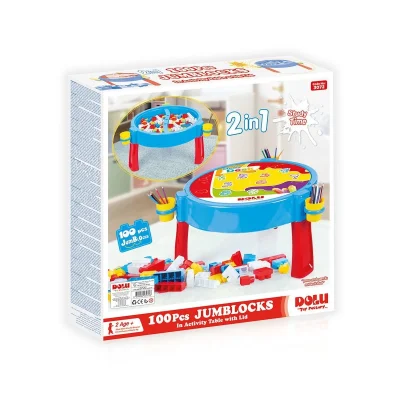 3072 100 Parça Mega Bloklu Aktıvıte Masası