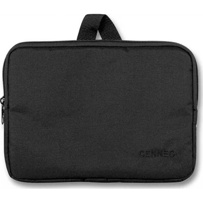Cennec Yatay Kadın/Erkek Siyah Tablet Çantası (Maksimum 10,9 inç Tabletler İçin Uygun)