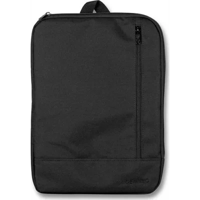 Cennec Dikey Siyah Erkek Tablet Çantası - Maksimum 10,9 inç İçin Uyumlu