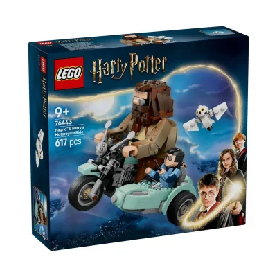 76443 Lego® Harry Potter™ Hagrid™ Ve Harrynin Motosiklet Yolculuğu 617 Parça +9 Yaş