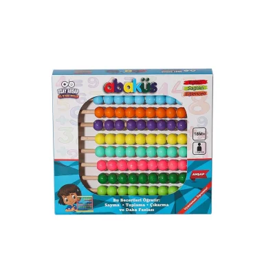 8455 Ahşap Ayaksız Abaküs