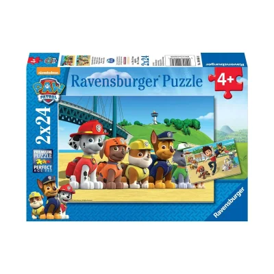 90648 Paw Patrol 2x24 Parça Ravensburger Puzzle