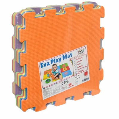 91-006 Eco Eva Yer Matı 33x33-7 Mm Düz -akar