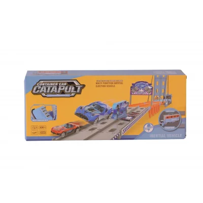 9909 Konteynır Kutulu Metal Araba