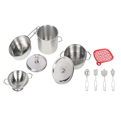 Atf-3815-1a 11 Parça Çelik Tencere Tava Set