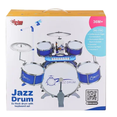 Bao-1704 Bateri Seti Mp3 Ve Mikrofonlu