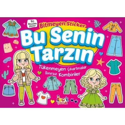 BICIRIK BITMEYEN STICKER BU SENIN TARZIN 50 CIKARTMA