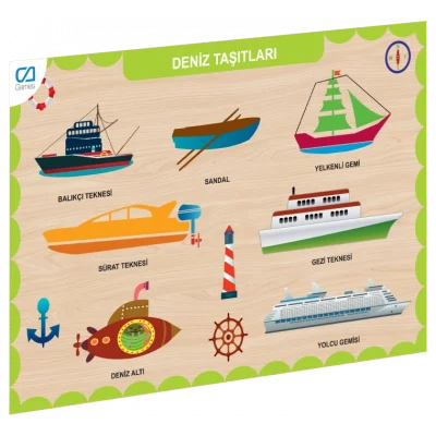 Caahs-3201 Cames Ahşap Deniz Taşıtları Bul-tak