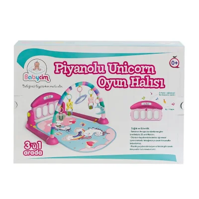Babycim Piyanolu Unicorn Oyun Halısı