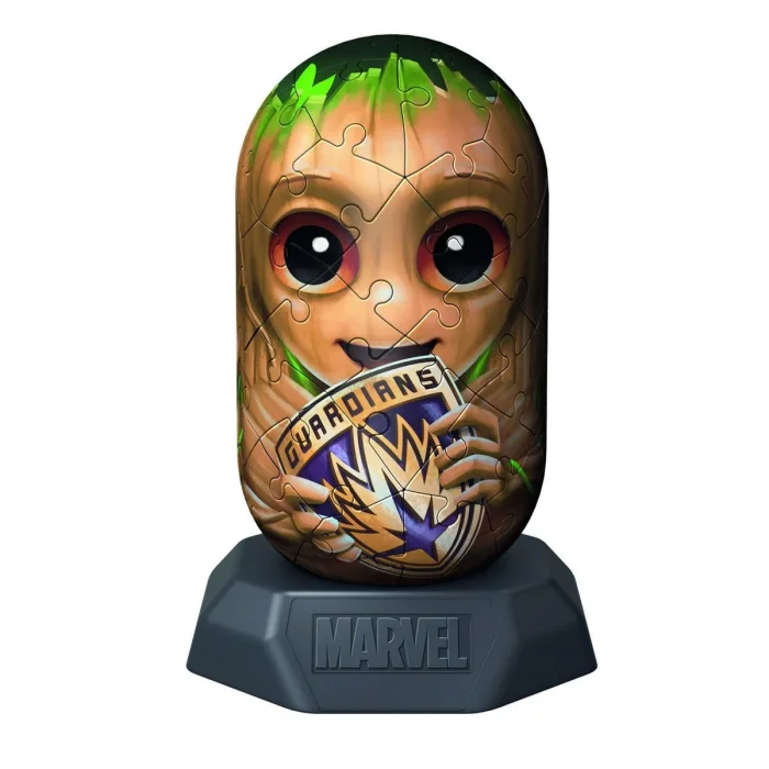 011606 Hylkies Marvel - Groot 54 Parça Puzzle - No:11 - Ravensburger