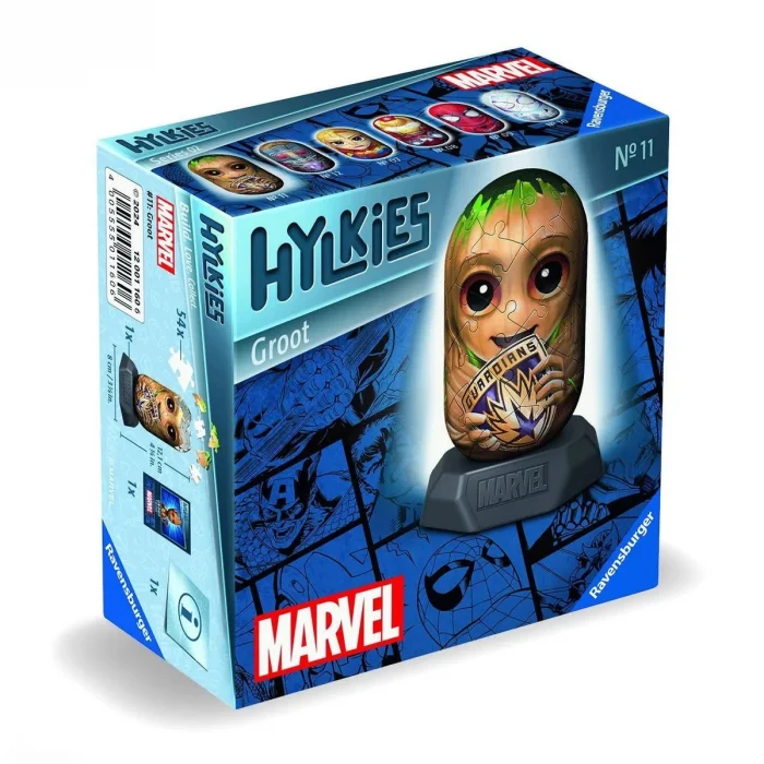 011606 Hylkies Marvel - Groot 54 Parça Puzzle - No:11 - Ravensburger