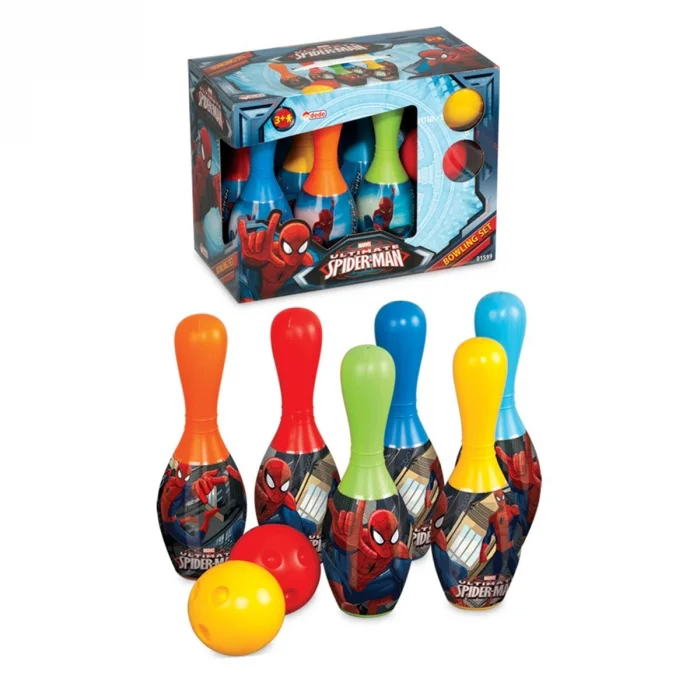 01599 Spiderman Bowling Seti -fentoys