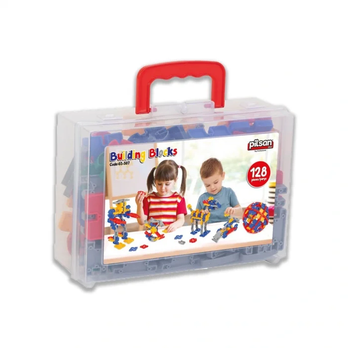 03 507 Buıldıng Blocks Çantalı 128 Parça Şok