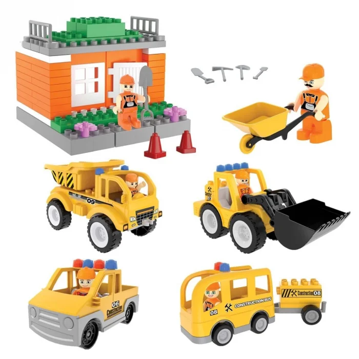03 614 1010361401002 Double Blocks Kepçeli Dozer Seti
