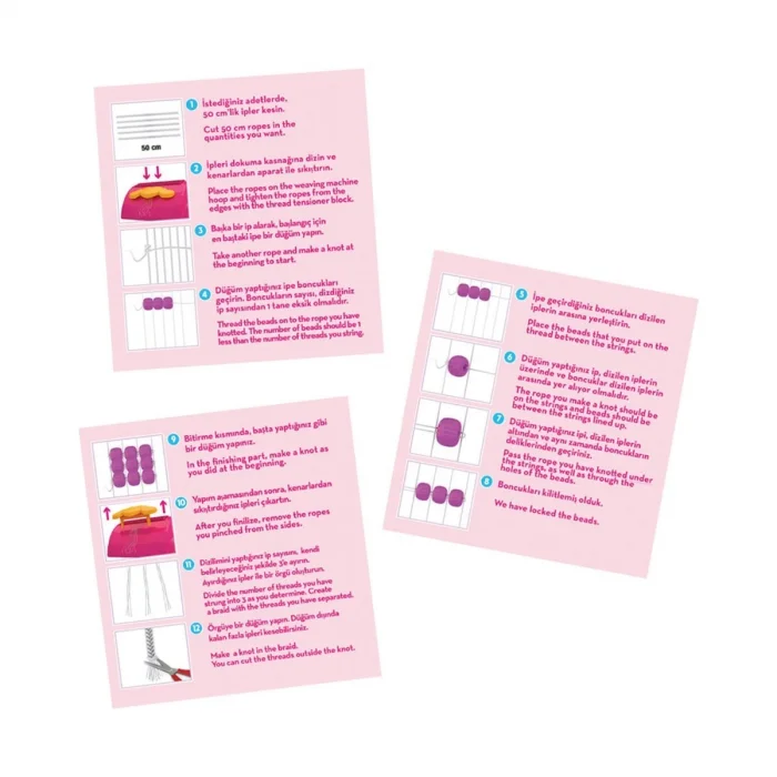 03699 Barbie Takı Dokuma Seti -dede