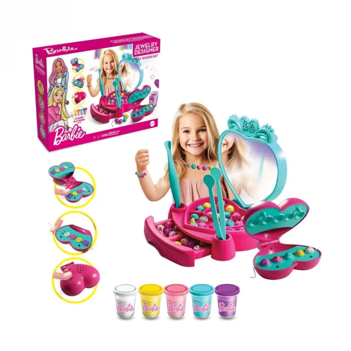 03926 Barbie Takı Tasarla Hamur Set