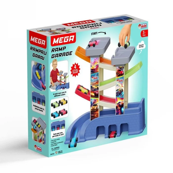 04114 Mega Rampalı Garaj 4 Katlı
