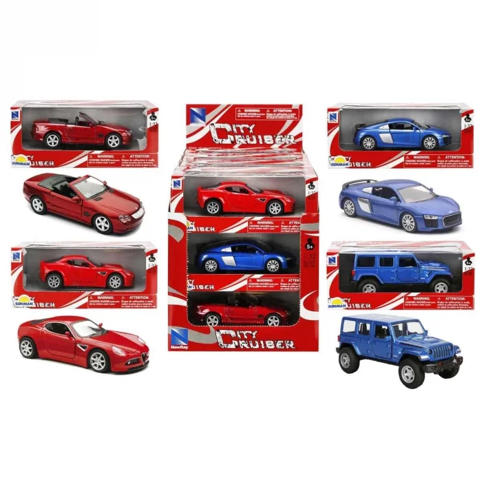 047yg Sun-47yh Sunman, City Cruiser Model Araba 1:32