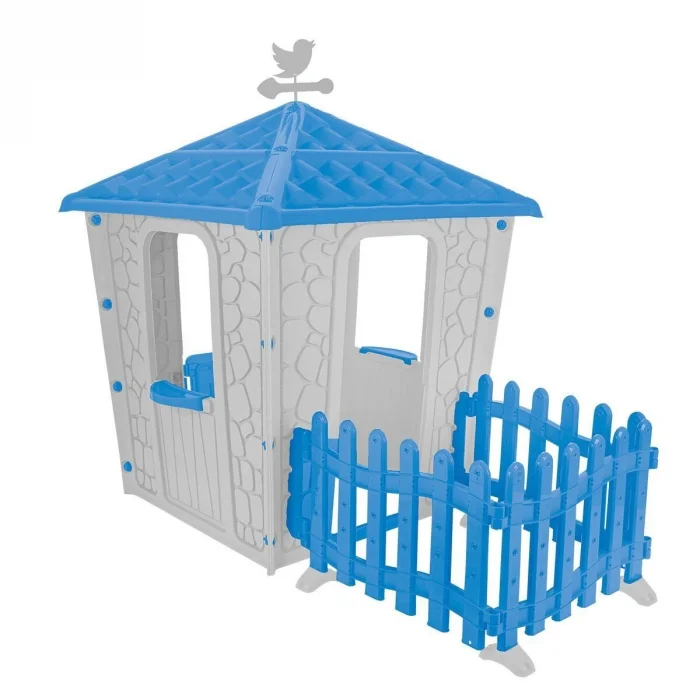 06 443-1120644301032 Çitli Taş Ev(gri/mavı)