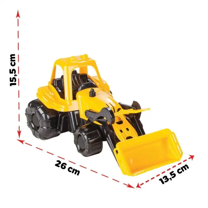 06 518 Power İş Makineli Kamyon -pilsan Oyuncak