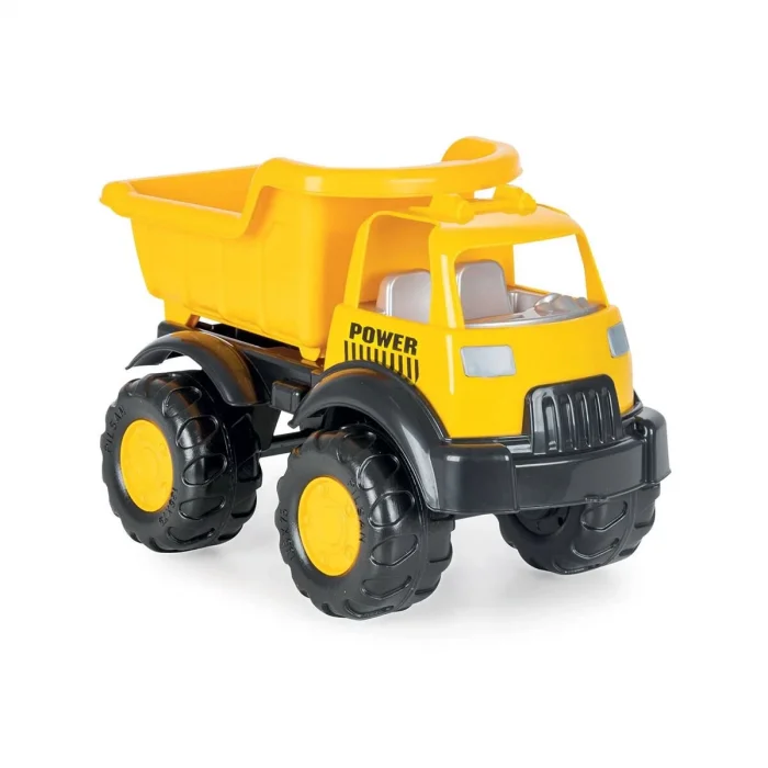 06 522 Power Kamyon Sarı -pilsan Oyuncak