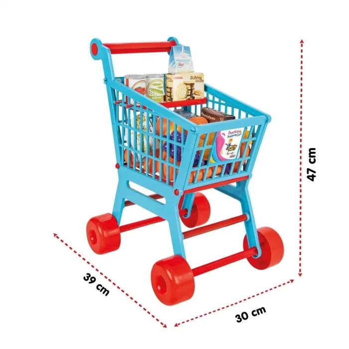 07 608 Pratik Market Arabası -pilsan Oyuncak