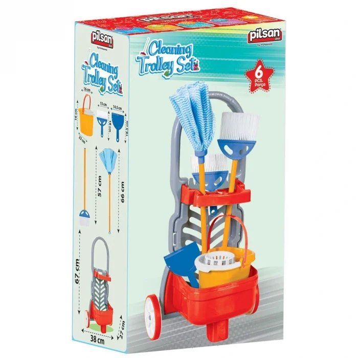 07 620 Arabalı Temizlik Seti