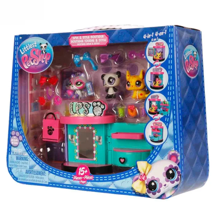 0722 Sun-bsf-lps-figür Set Minişler Spın Style BoutıQue