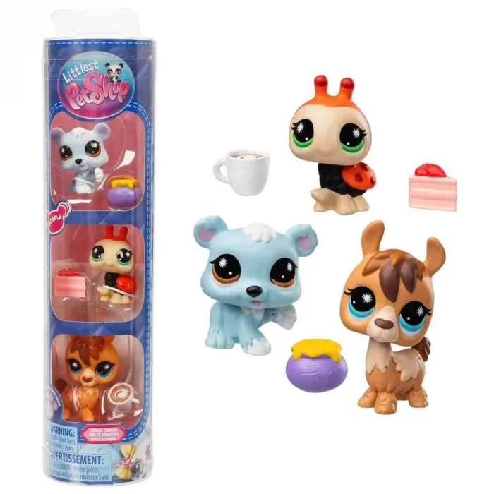 0735 Sun-bsf-lp-figür Minişler  Tüpte Evcil Hayvan S4 3lü Paket 3a