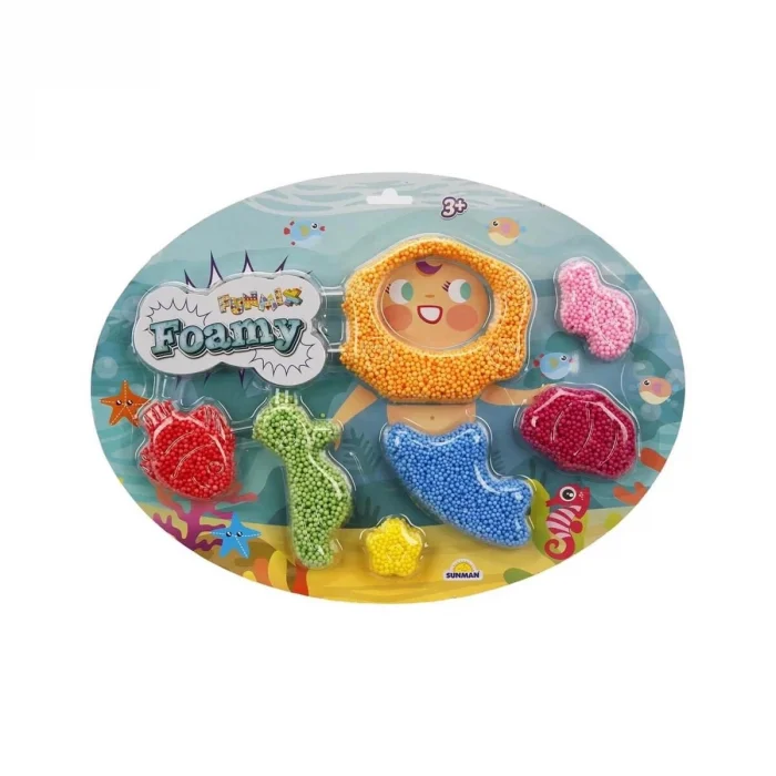 1003565 Funmix Foamy Renkli Dünyalar Slime -sunman