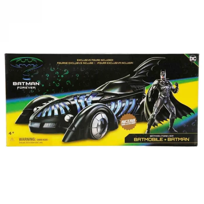 1005615 Sun-spm-figür Set Retro Collectıon Dc Batmobıle Batman 1 Fgr. Exc.