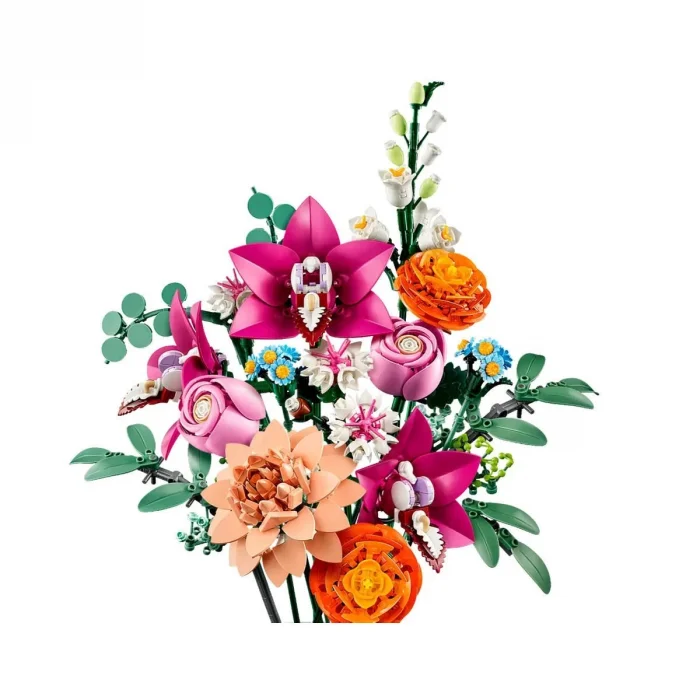 10342 Lego Botanicals Pembe Çiçek Buketi 749 Parça +18 Yaş