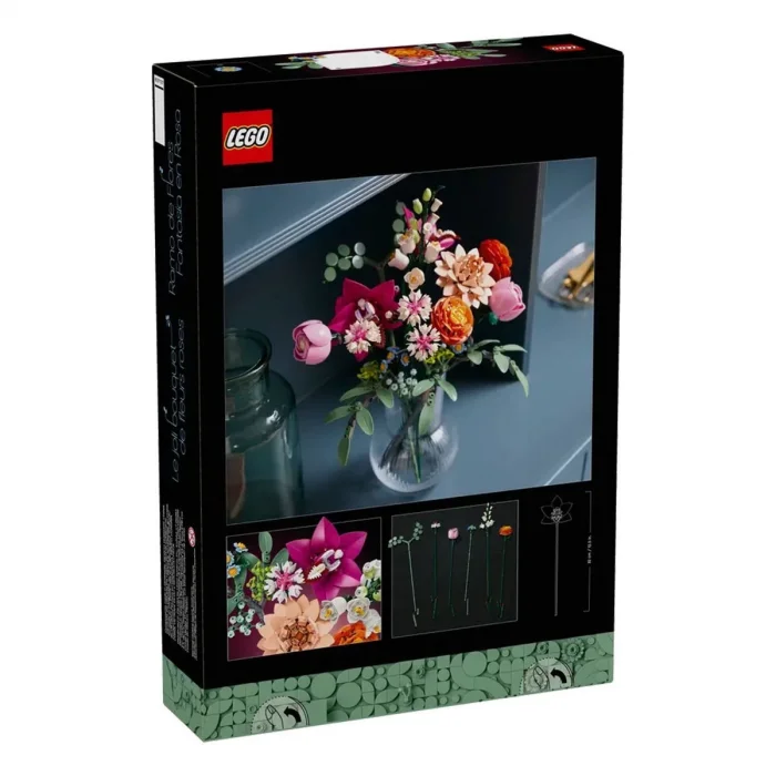 10342 Lego Botanicals Pembe Çiçek Buketi 749 Parça +18 Yaş
