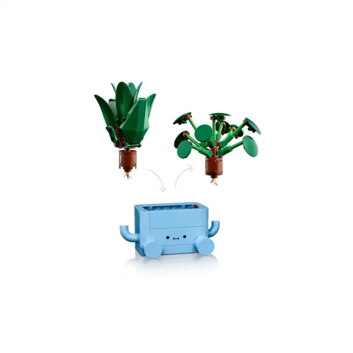 10349 Lego Botanicals Mutlu Bitkiler 217 Parça +9 Yaş