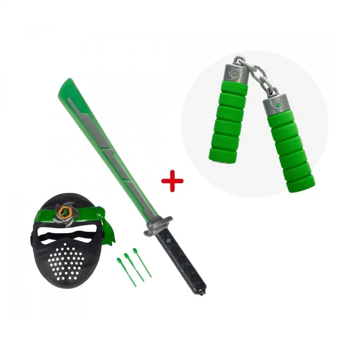 108042238 Next Ninja Sword And Mask Green